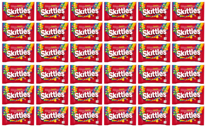 36 x Skittles Fruit Bags 45Gm
