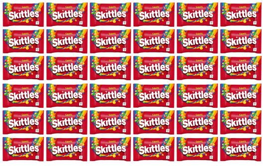 36 x Skittles Fruit Bags 45Gm