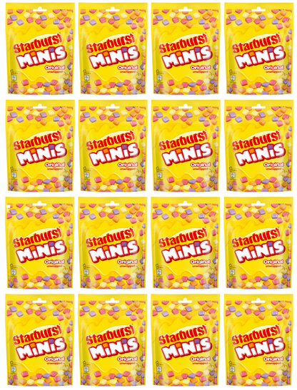 16 X Starburst Minis Fruits Pouch 137Gm