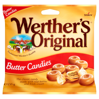 15 x Werther'S Original Butter Candies Bag 135Gm