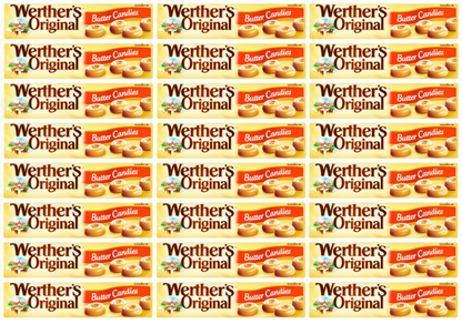 24 x Werthers Butter Candies Roll 50Gm