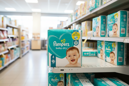 4 x Pampers Baby Dry Size 4 (Maxi) 25 Pack
