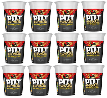 12 x Pot Noodle Bombay Bad Boy 90Gm