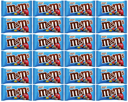 24 x M&M'S Crispy Bags 36G