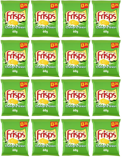 16 x Kp Frisps Cheese & Onion - 60GM