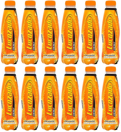 12 x Lucozade Energy Orange - 500ML