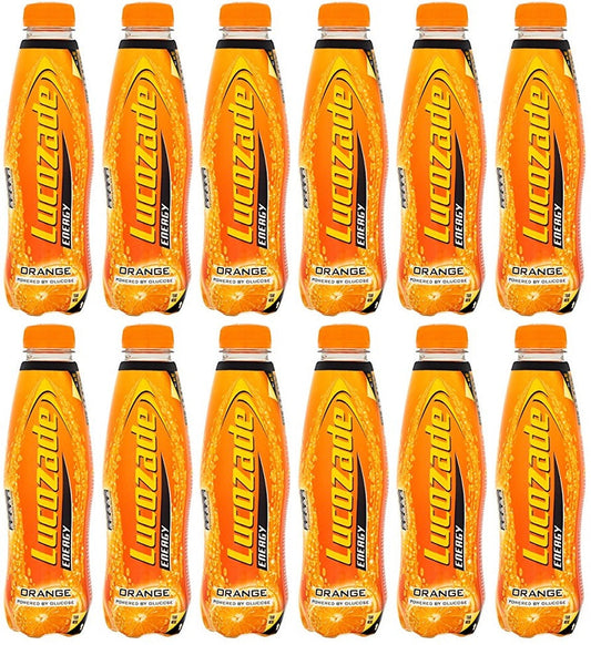 12 x Lucozade Energy Orange - 500ML