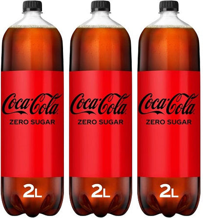 3 x Coca-Cola Zero Sugar 2X2L