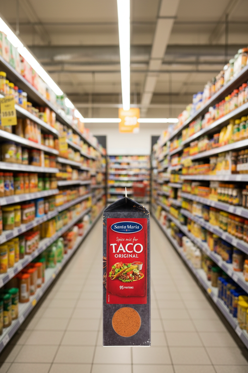 Santa Maria Spice Mix For Taco Original 532G