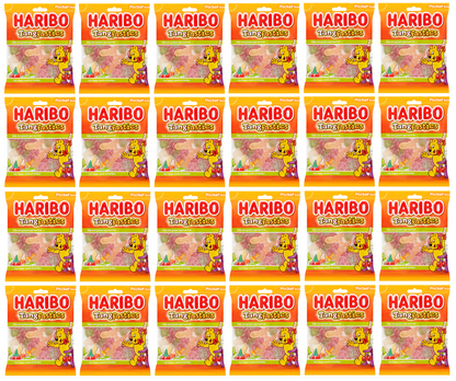 24 x Haribo Tangfastics Vending Bag 90Gm
