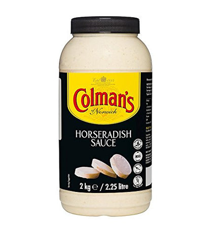 2 x Colman's Horseradish Sauce 2.25L