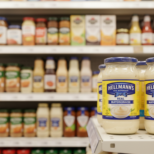 12 x Hellmann's  Mayonnaise Real 400 G