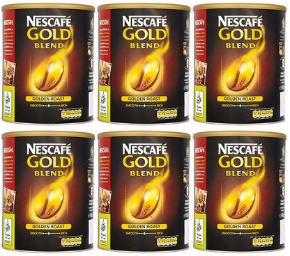 6 x Nescafé Gold Blend 750G