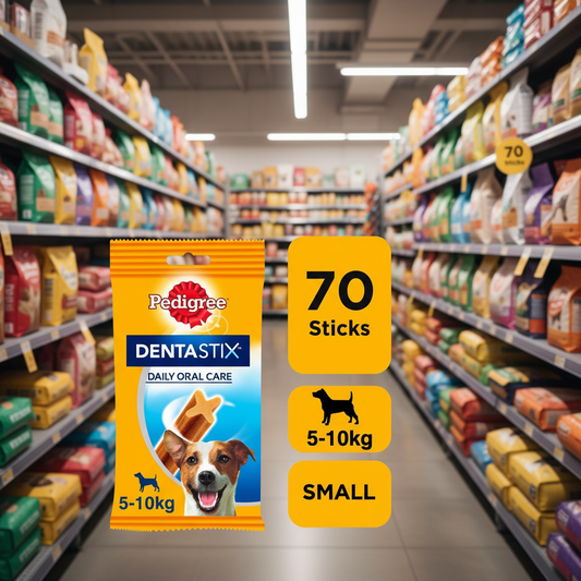 10 x Pedigree Dentastix Daily Fresh Large 25Kg+ 4 Sticks 154G