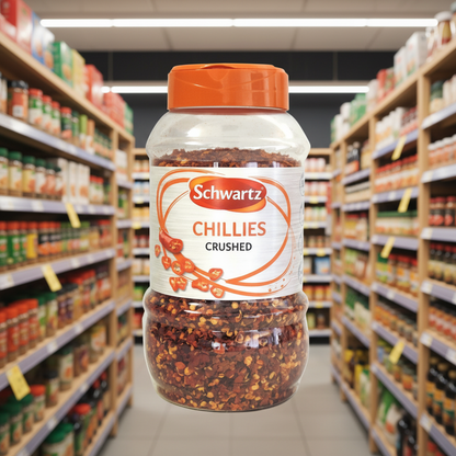 6 x Schwartz Crushed Chillies 260G