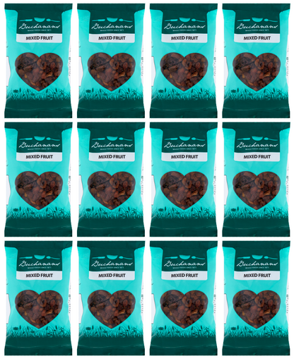 12 x Buchanan Dried Mixed Fruit 375G
