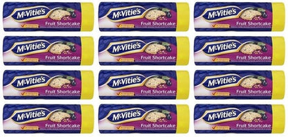 12 x Mcvitie's Fruit Shortcake Biscuits 200G