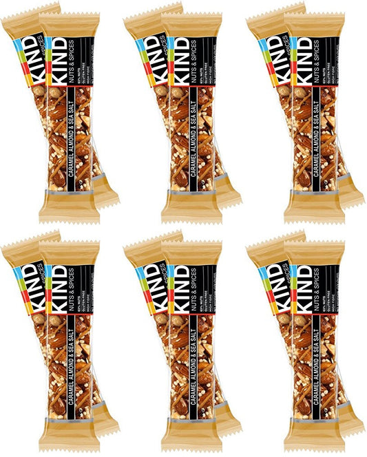 12 x Kind Caramel Almond & Sea Salt 40G