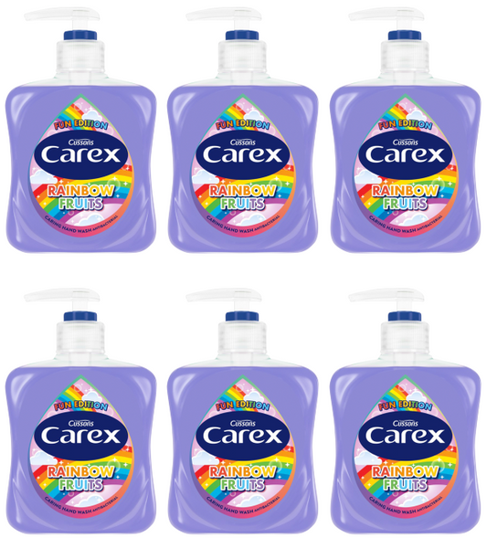 6 x Carex Handwash Sensitive  - 250ML