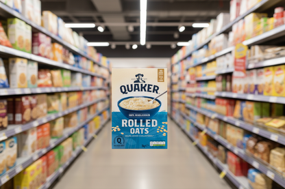 10 x Quaker Oats 1Kg