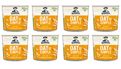 8 x Oats So Simple Express Pot Syrup 57G