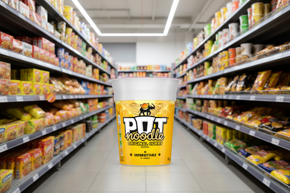 12 x Pot Noodle Original Curry 90Gm