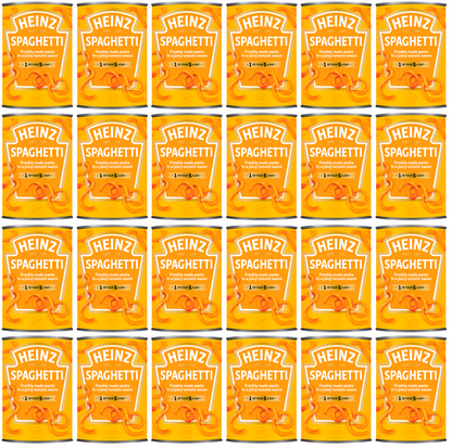 24 x Heinz Spaghetti 400Gm