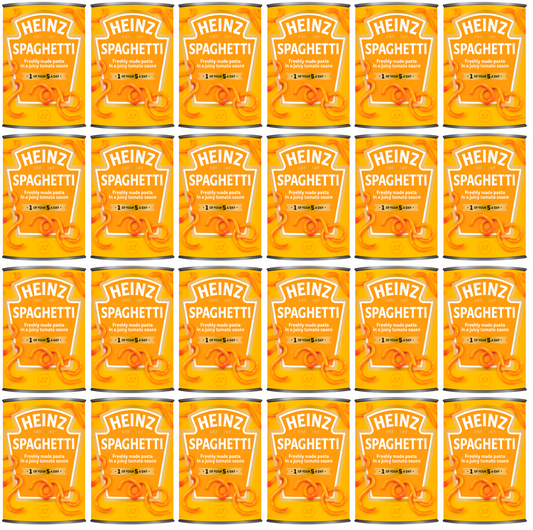 24 x Heinz Spaghetti 400Gm