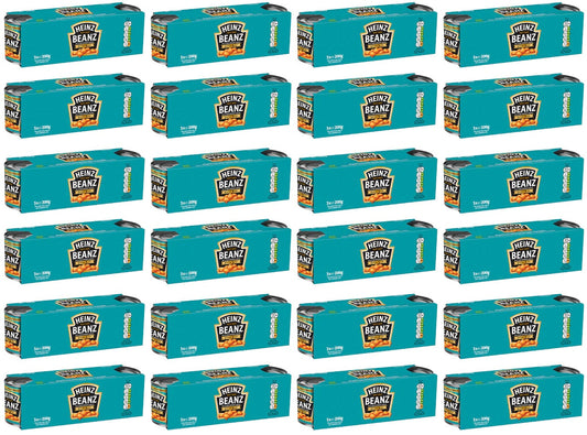 24 x Heinz Baked Beans 200G (8 x 3 Pack)