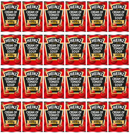 24 x Heinz Soups Tomato 400G