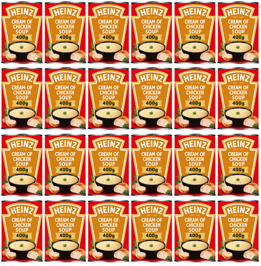 24 x Heinz Soups Chicken 400G