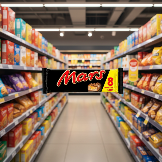 11 x Mars Chocolate Snack Size Bars Multipack 8pk - 304GM