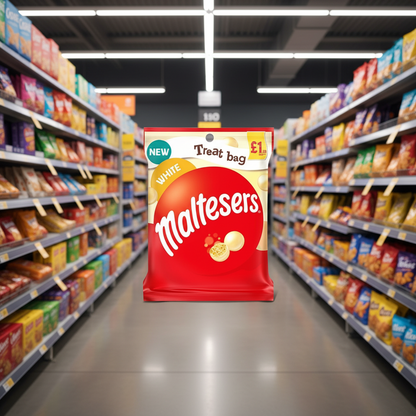 18 x Maltesers White Treat Bag - 54GM