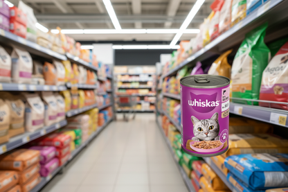 12 x Whiskas Cat Salmon & Jelly  - 400Gm