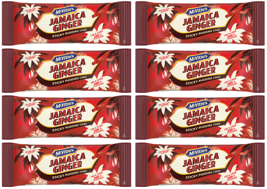 8 x McVities Jamaica Ginger Cake 342Gm