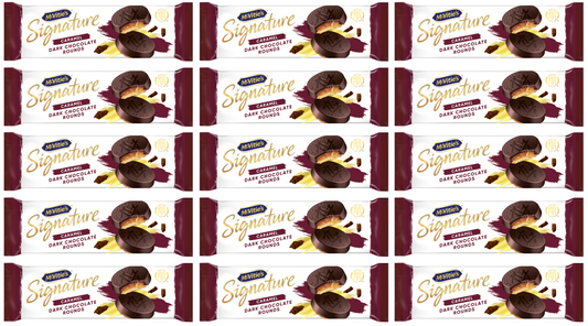 15 x Mcvities Singature Dark Chocolate Rounds - 109GM