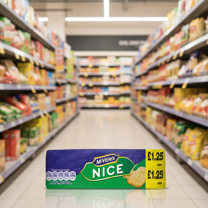 12 x Mcvities Nice  - 250GM