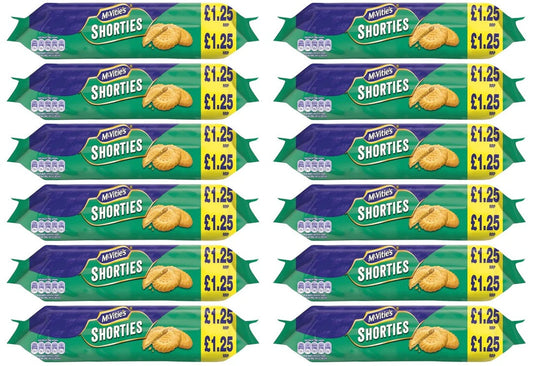 12 x Mcvities Shortiesp - 300GM