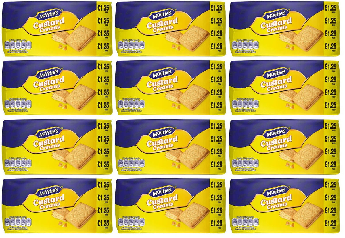 12 x Mcv Custard Creams 12x300g -