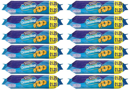 12 x Mcvities Coconut Rings - 300GM