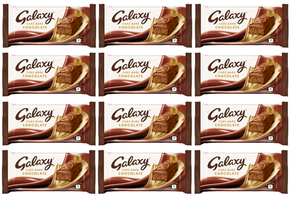 12 x Galaxy Cake Bar 5Pk 144Gm