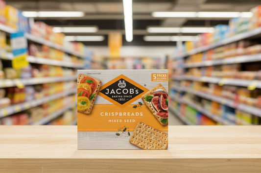 6 x Jacobs Crispbreads Mixed Seeds 5Pk 190Gm