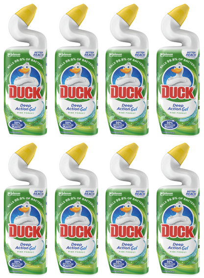 8 x Duck Gel Pine - 750Ml