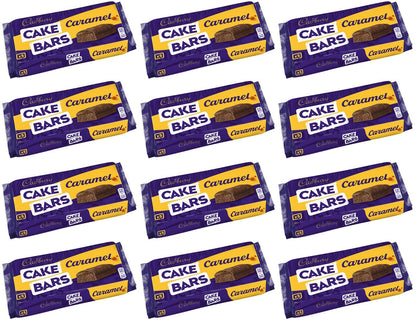 12 x Cadbury Caramel Cake Bar 5Pk - 5