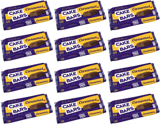 12 x Cadbury Caramel Cake Bar 5Pk - 5