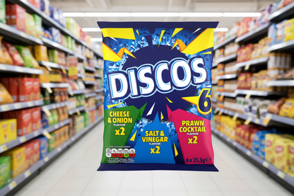 28 x Kp Discos Variety Assorted 6Pk - 6X25.5Gm