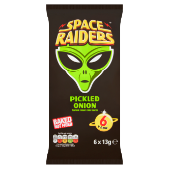 18 x Kp Space Raiders Pickled Onion 6X13Gm