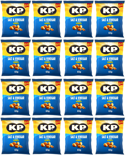 16 x Kp Original Salted Peanuts - 65GM