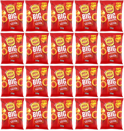 20 x Kp Big Hoops Salted - 70GM