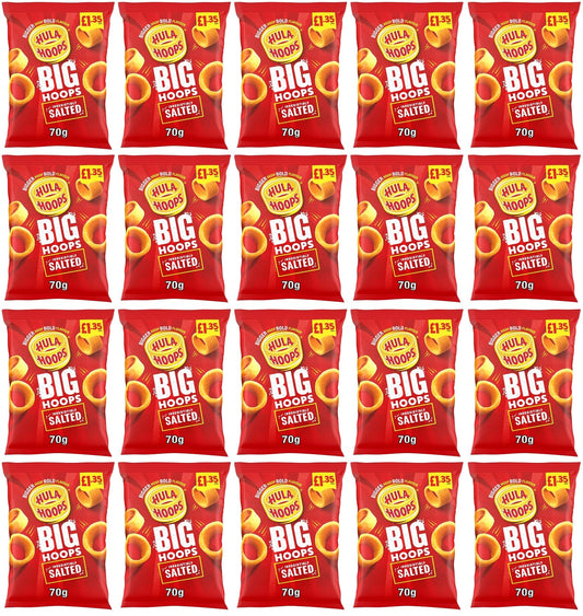 20 x Kp Big Hoops Salted - 70GM